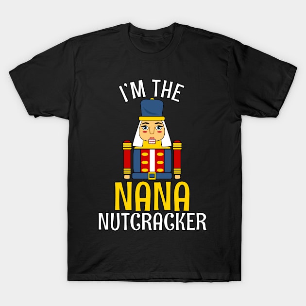 NANA Nutcracker Matching Family Christmas T-Shirt by TheTeeBee